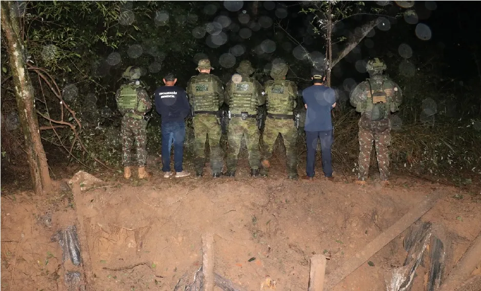Os bankers foram localizados na região de Vila Rica do Ivaí e logo foram destruídos
