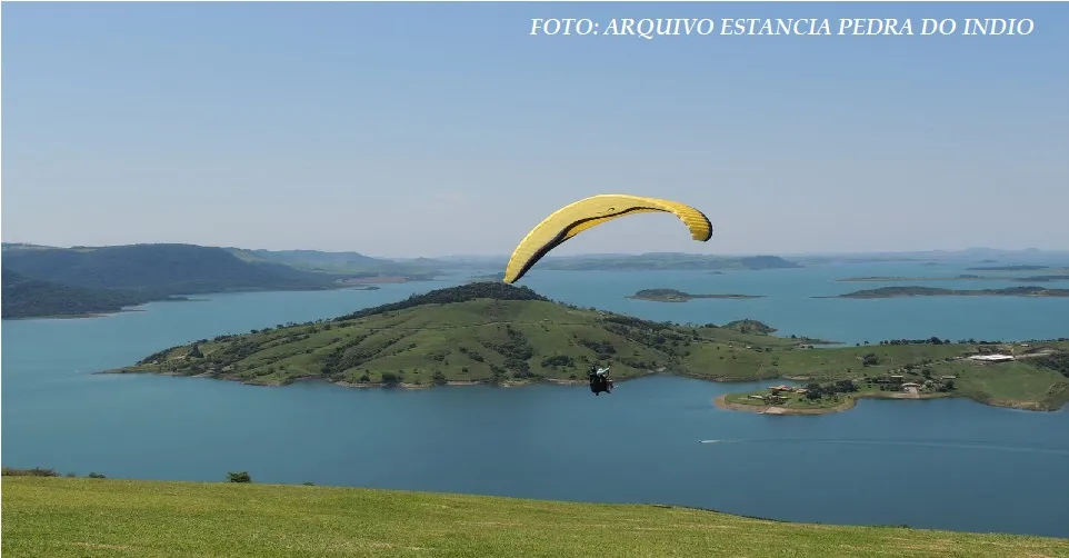 Visão Panorâmica da Represa Xavante