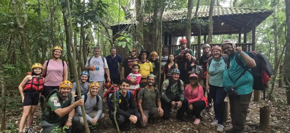 Turistas e jornalistas ficaram impressionados com a riqueza e beleza cultural e natural do novo atrativo. (Foto: Francisco Amarilha)