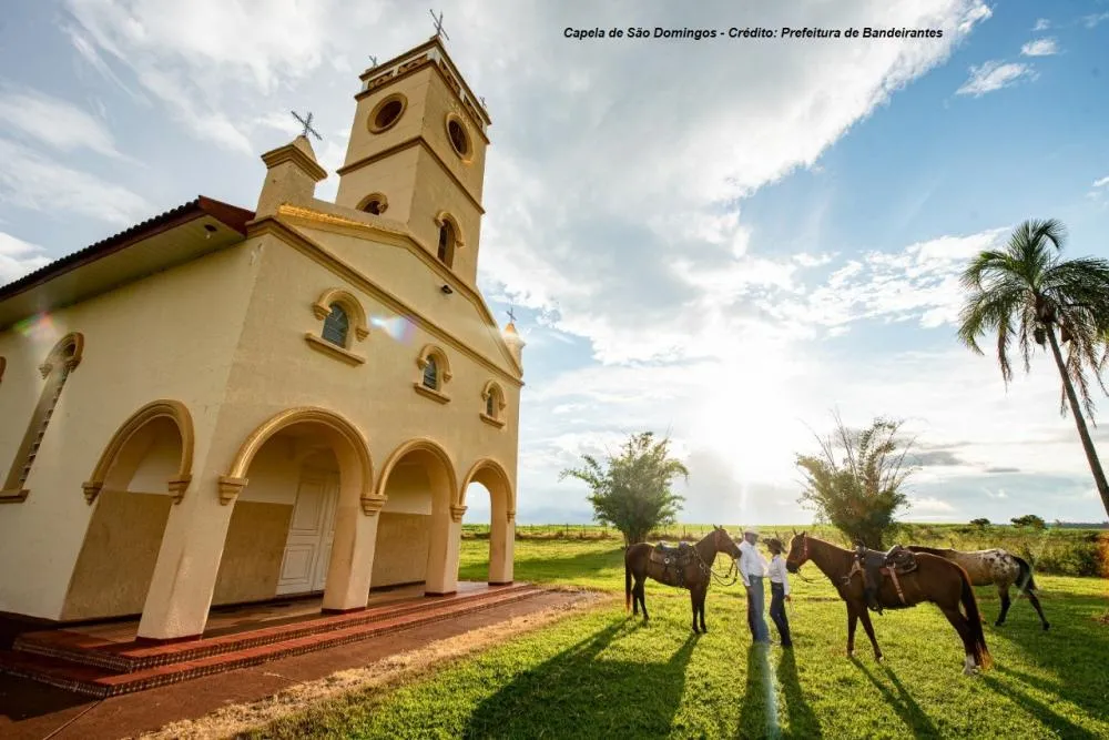 Capela de São Domingos - Foto: Prefeitura de Bandeirantes