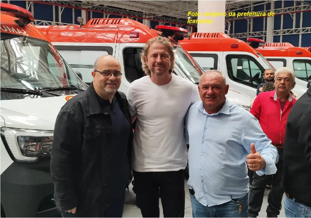 Prefeitura de Icaraíma recebe uma Ambulância nova para o SAMU