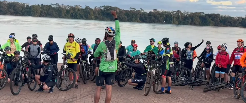 Dos 155 incristos, 130 participaram do percuso de 58 km
