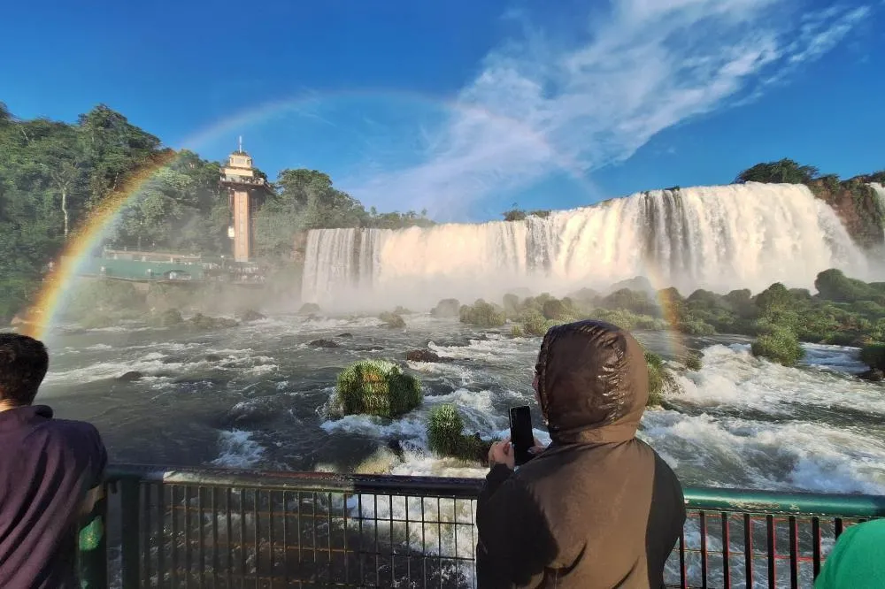 Cataratas do Iguaçu, um dos locais mais visitados por turistas