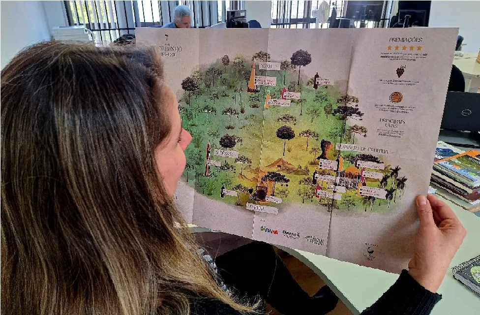 Novo Mapa do Enoturismo Paranaense já está disponível nas versões impressa e online