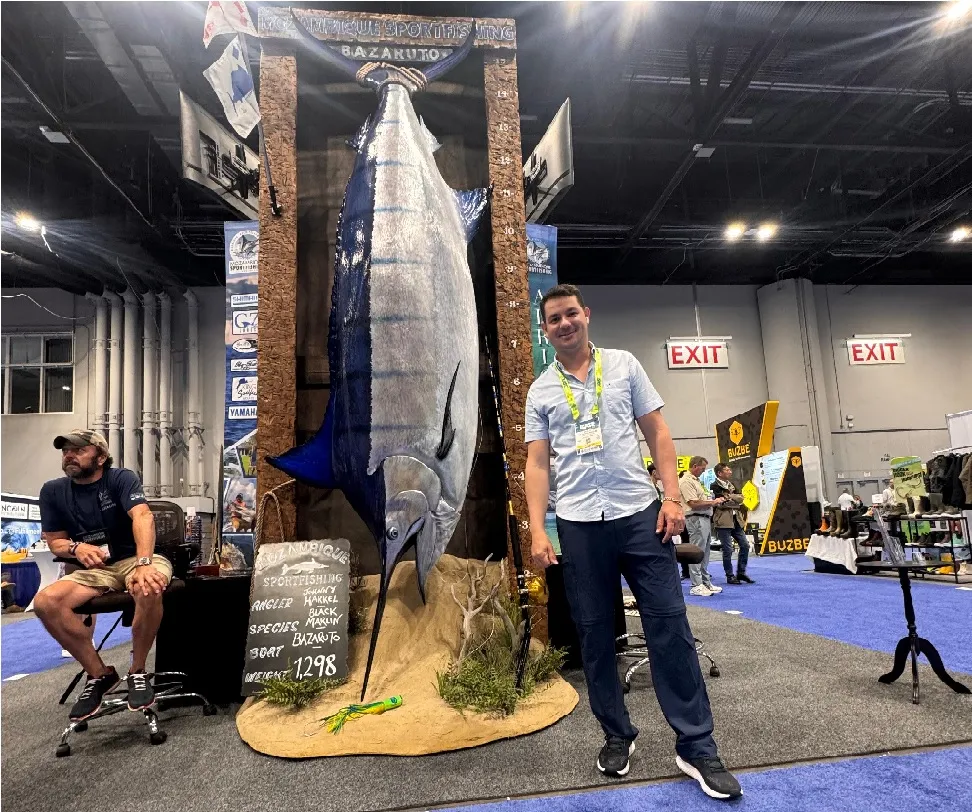 Marllon Babolim Representante do Governo do Paraná na International Convention of Allied Sportfishing Trades 