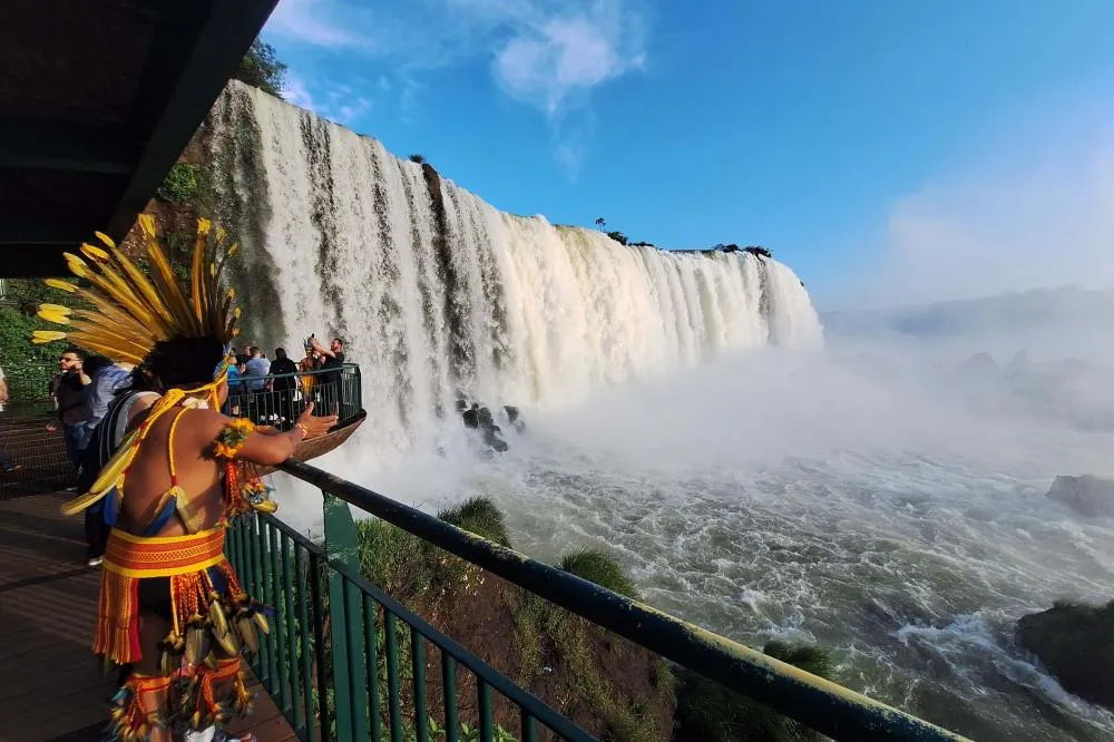 Patrimônio Mundial: Parque Nacional do Iguaçu recebeu quase 220 mil pessoas em julho Foto: Viaje Paraná