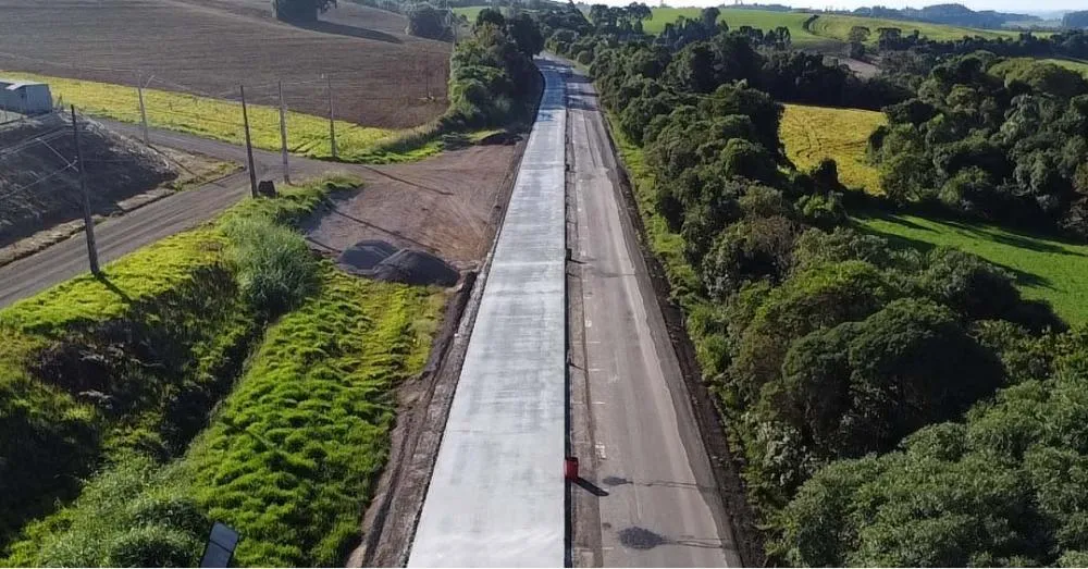 Com 500 quilômetros, Paraná tem maior programa de rodovias de concreto do Brasil Foto: DER-PR