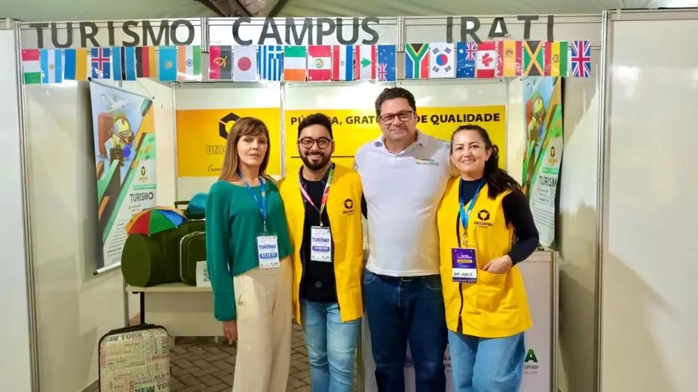 O curso de Bacharelado em Turismo da Unicentro-Campus Irati é destaque no Paraná Faz Ciencia em Guarapuava