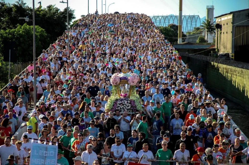 A Festa do Rocio é realizada há mais de dois séculos e atrai cerca de 500 mil pessoas ao longo de sua programação - Foto: Prefeitura de Paranaguá