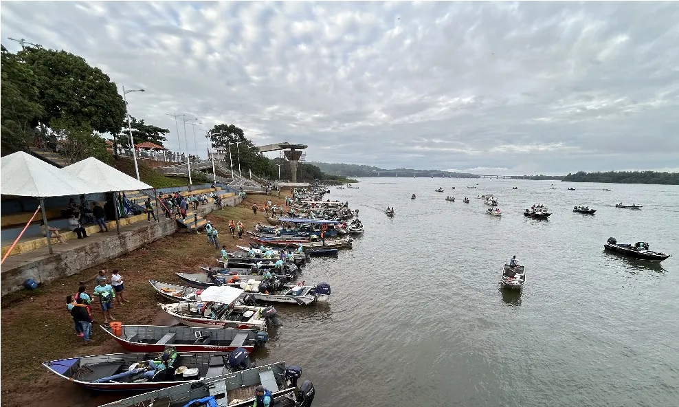 Porto Camargo vive dia histórico: mais de 700 embarcações marcam abertura recorde da temporada de pesca 2026