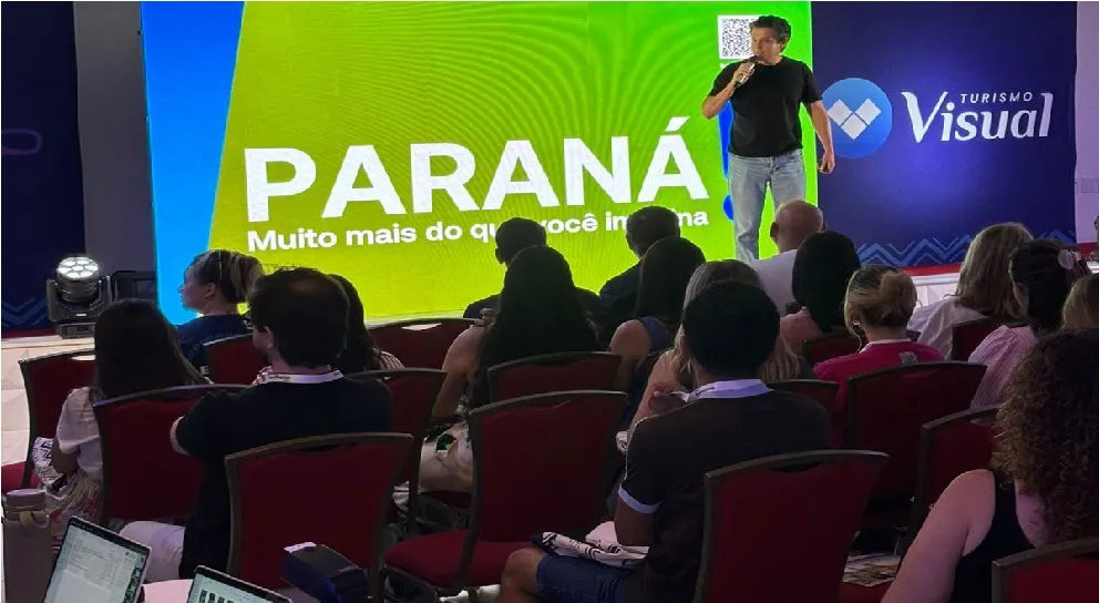 Potencial turístico do Paraná é apresentado a 600 profissionais do setor na Bahia Foto: Viaje Paraná