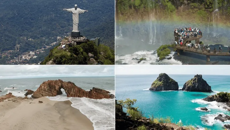 O aumento de 8% na visitação foi impulsionado por um conjunto de destinos que se destacam pela beleza e pela diversidade de atividades oferecidas.