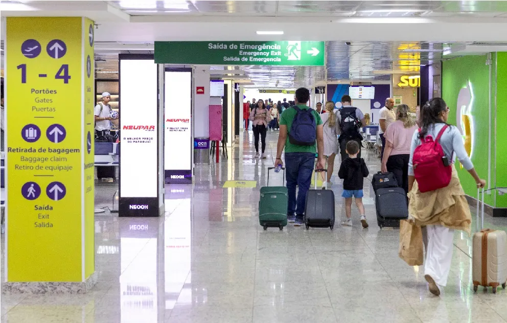 Os turistas de países vizinhos foram os que mais visitaram o Paraná. Foto: Motiva