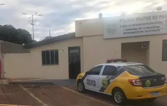 A PM atendeu a ocorrencia na madrugada deste domingo - Foto: Divulgação