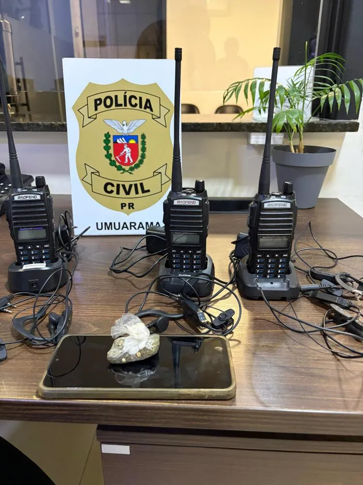 A recuperação dos equipamentos representa mais um resultado do trabalho investigativo da Polícia Civil 