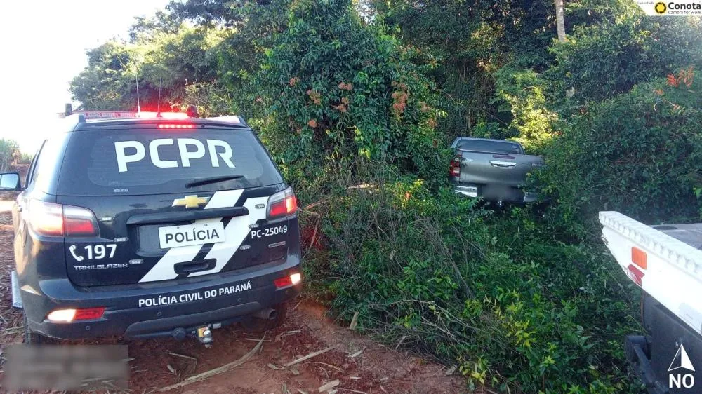Veículo é encontrado em canavial