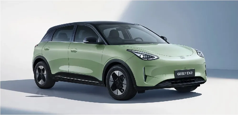Veículos modelo Geely EX2 Pro, para as secretarias de saúde municipais