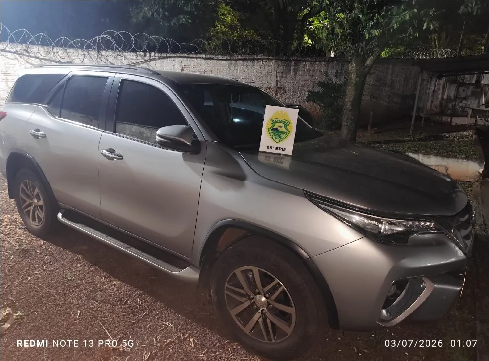 Proprietário do veículo estava na Casa Paroquial da Igreja Católica