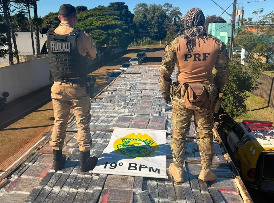 Mais um duro golpe para o tráfico de drogas...