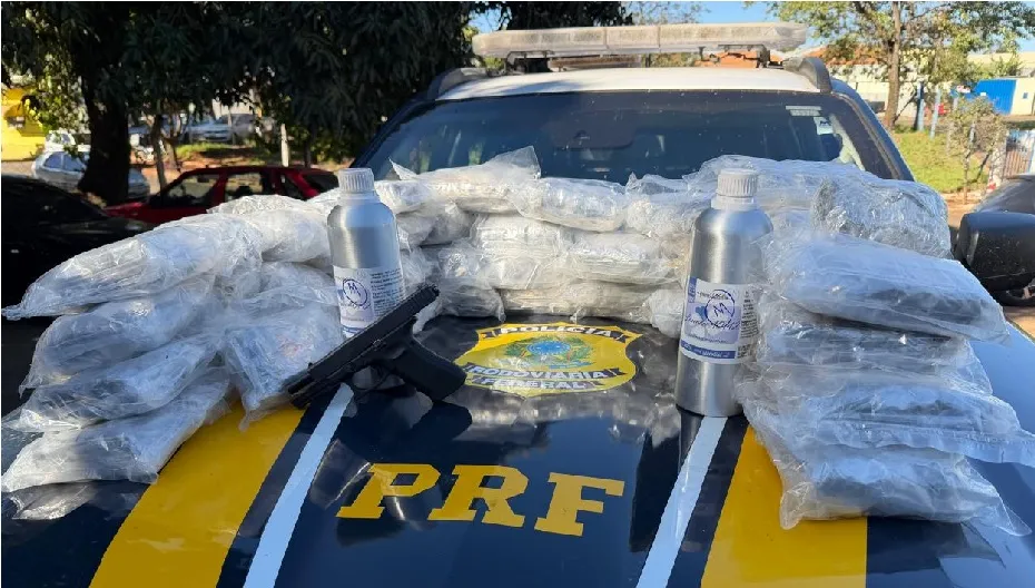 Os dois suspeitos receberam voz de prisão em flagrante